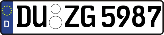 DU-ZG5987