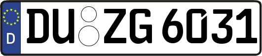 DU-ZG6031