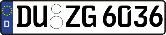 DU-ZG6036