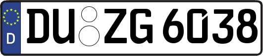 DU-ZG6038