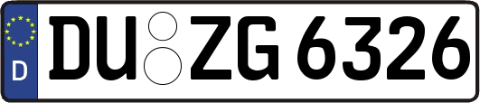 DU-ZG6326