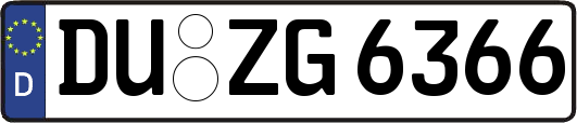 DU-ZG6366