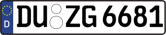 DU-ZG6681