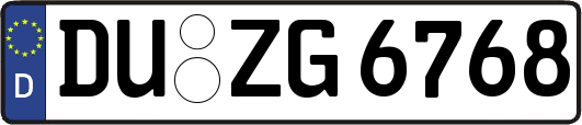DU-ZG6768