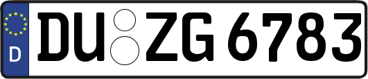 DU-ZG6783