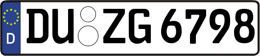 DU-ZG6798