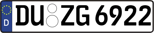 DU-ZG6922
