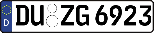 DU-ZG6923
