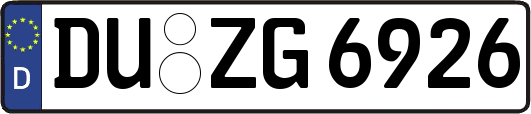 DU-ZG6926