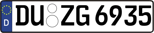 DU-ZG6935