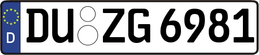 DU-ZG6981