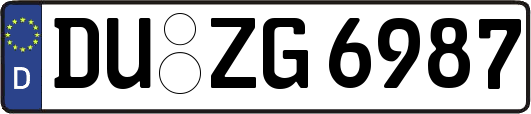 DU-ZG6987
