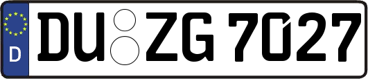 DU-ZG7027