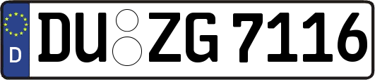 DU-ZG7116