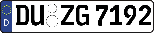 DU-ZG7192