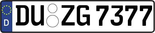 DU-ZG7377
