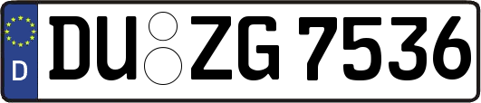 DU-ZG7536