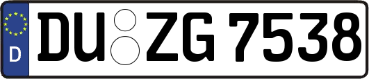 DU-ZG7538