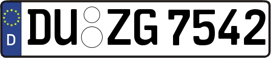 DU-ZG7542