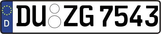 DU-ZG7543