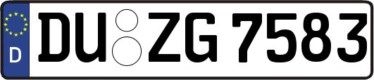 DU-ZG7583