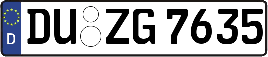 DU-ZG7635
