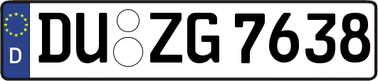 DU-ZG7638