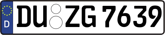 DU-ZG7639