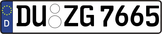 DU-ZG7665