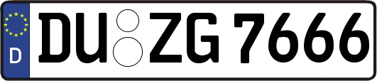 DU-ZG7666