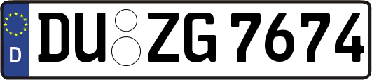 DU-ZG7674