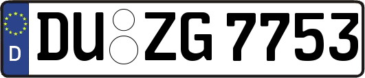 DU-ZG7753