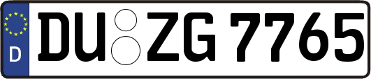 DU-ZG7765