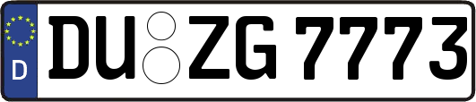 DU-ZG7773