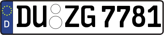 DU-ZG7781