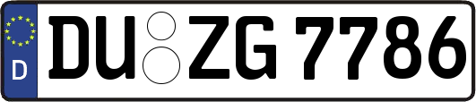 DU-ZG7786