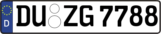 DU-ZG7788