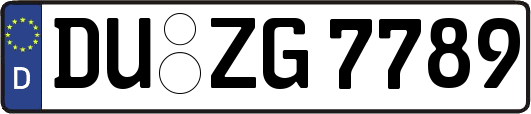 DU-ZG7789