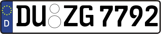 DU-ZG7792