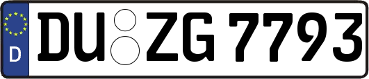 DU-ZG7793