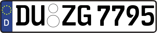 DU-ZG7795