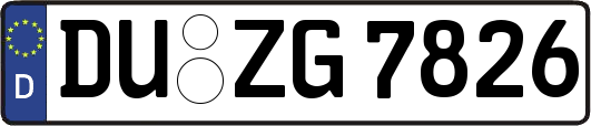 DU-ZG7826