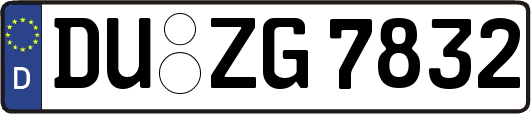 DU-ZG7832