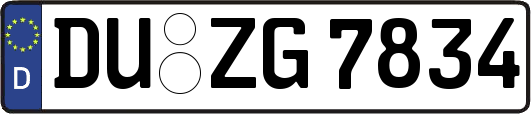 DU-ZG7834