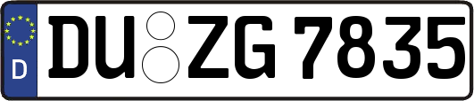 DU-ZG7835