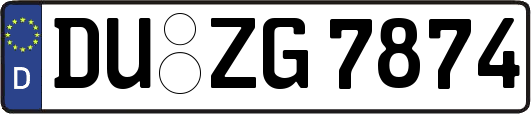 DU-ZG7874
