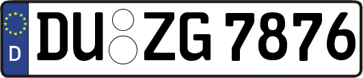 DU-ZG7876