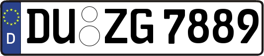 DU-ZG7889