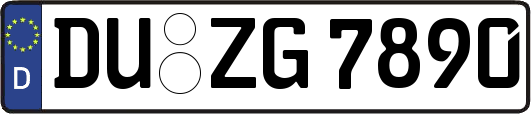 DU-ZG7890