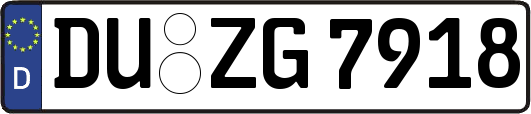 DU-ZG7918